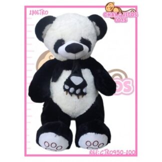 OSO PANDA 1 METRO CON BUFANDA GARRA