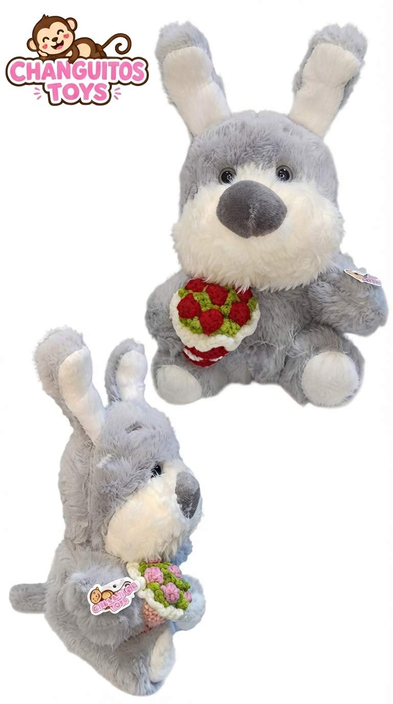 LOBITO CON RAMO 25 CM