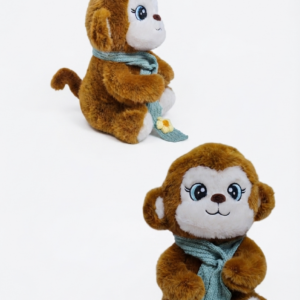 MONITO CON BUFANDA 40 CM