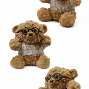 OSO CRESPO 22 CM CON GAFAS