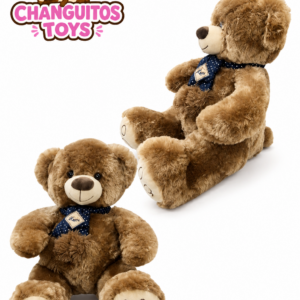 OSO ELEGANTE CON BUFANDA 40 CM