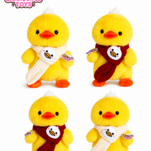 PATO CON BUFANDA LANA 25 CM