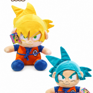 PERSONAJE GOKU CABEZA AMARILLA Y AZUL