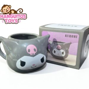 POCILLO KUROMI GRIS 7.4*8.6 CM