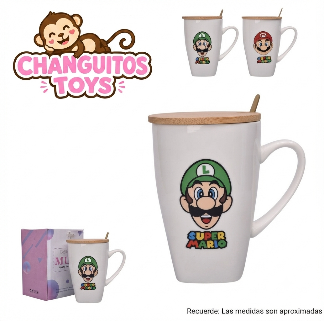 POCILLO MARIO CONICO TAPA MADERA