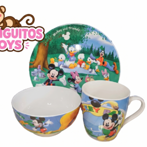 POCILLO PLATO TAZA / VAJILLA COMPLETA DISNEY