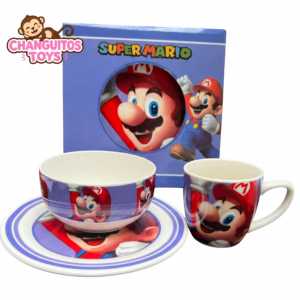 POCILLO PLATO TAZA / VAJILLA SET MARIO