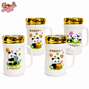 POCILLO TAPA ESPEJPO PANDA