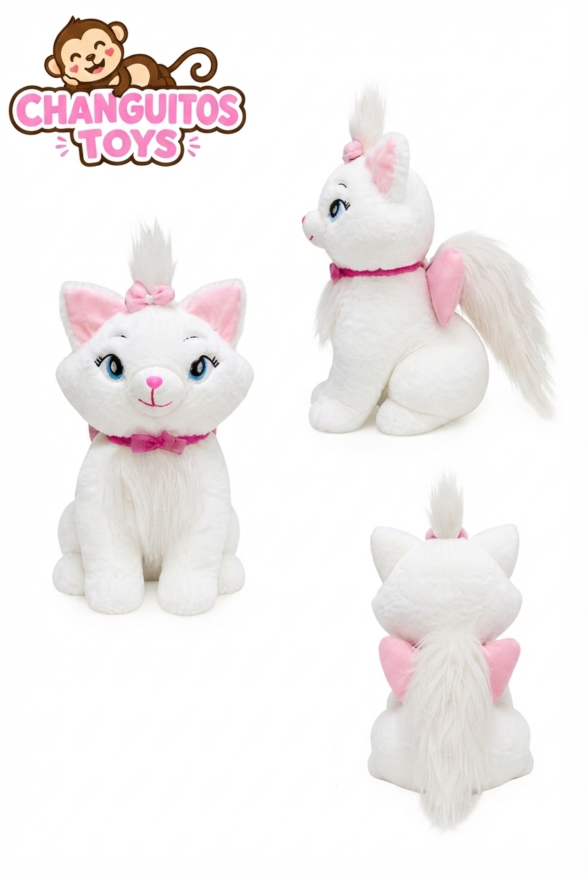 PERSONAJE GATA MERY MOÑO 40 CM