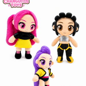 PERSONAJE GUERRERA K-POP 30 CM (SOLO MORADA)